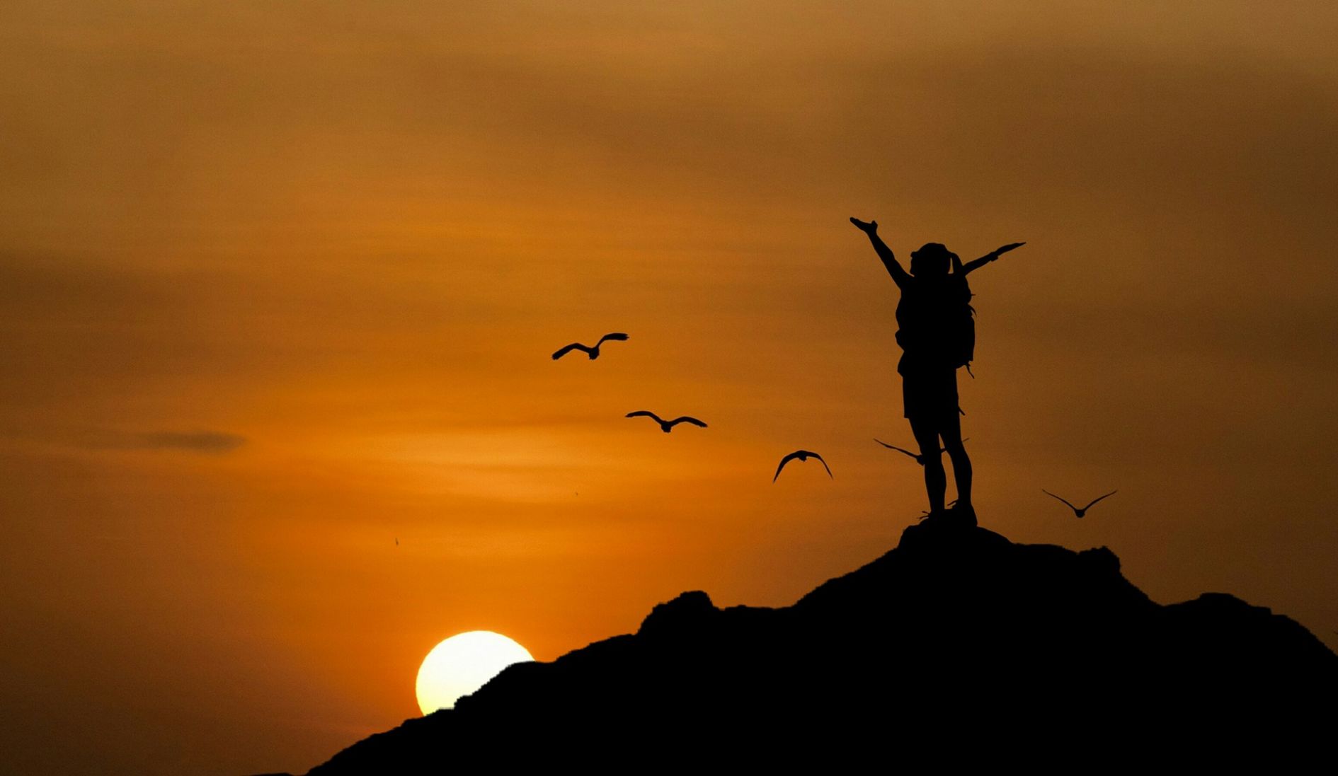 2. Go outside at odd hours